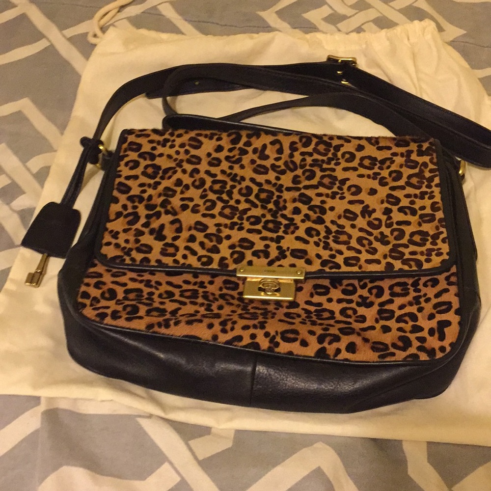 Fossil animal print purse